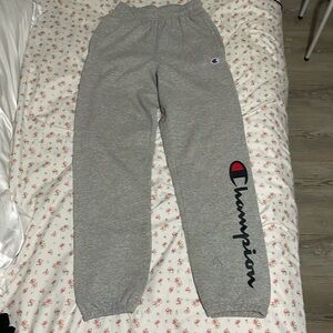 grey champion sweatpants